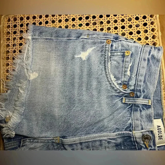Agolde Parker Shorts Size 25 Color Swapmeet - Picture 7 of 11